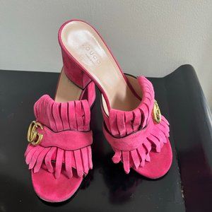 Gucci Pink Heels- Sparingly used